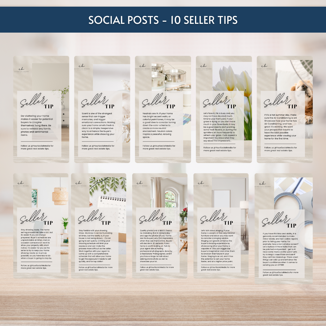 26 Pack - Social Media Templates (Contemporary)